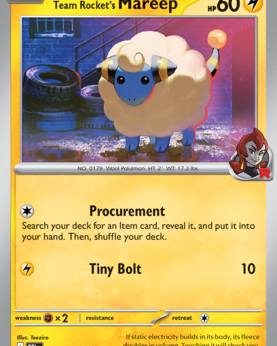 Team Rocket’s Mareep