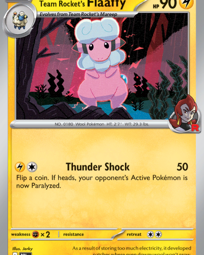 Team Rocket’s Flaaffy