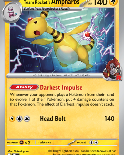 Team Rocket’s Ampharos