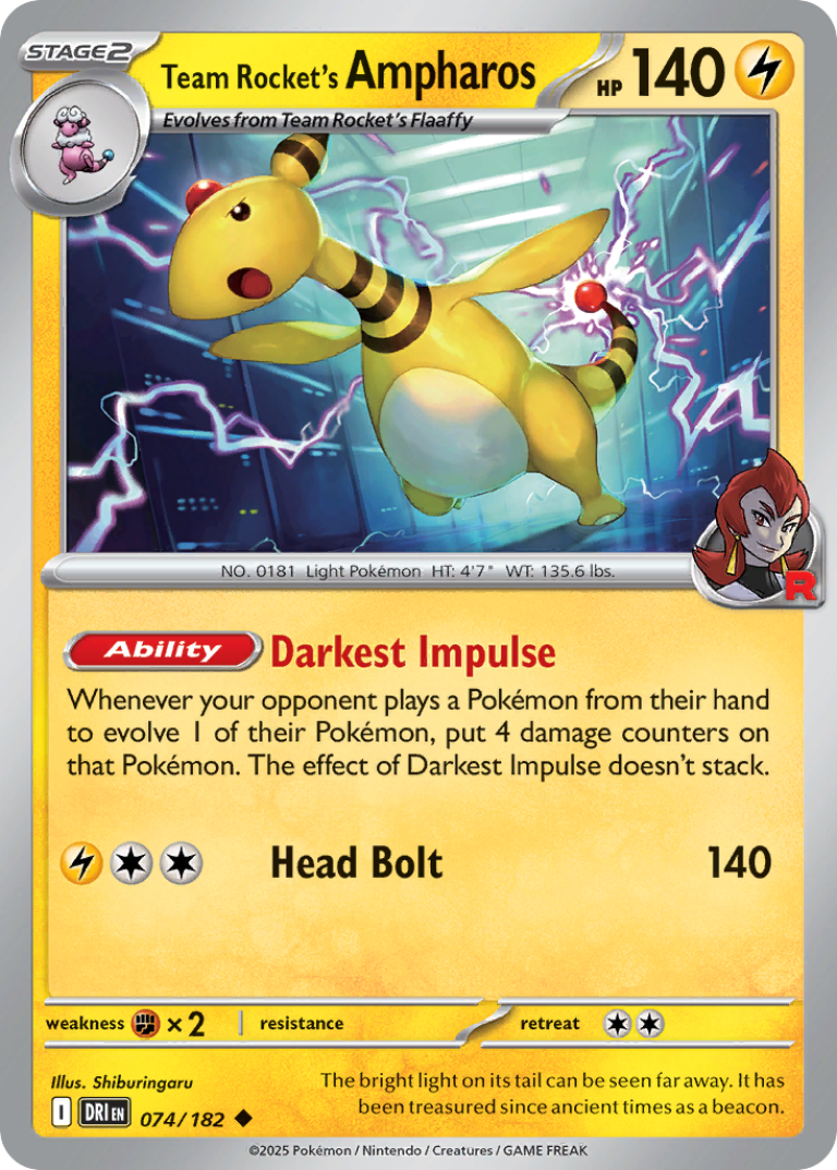 Team Rocket’s Ampharos