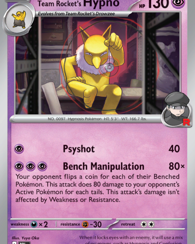 Team Rocket’s Hypno