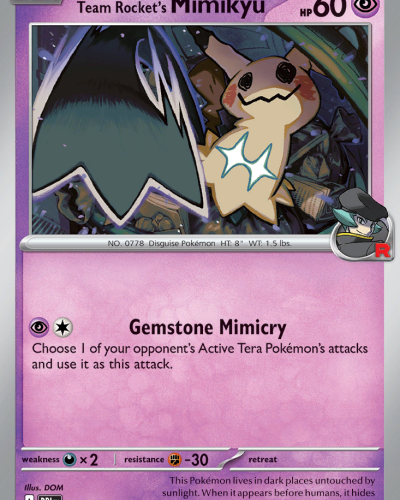 Team Rocket’s Mimikyu