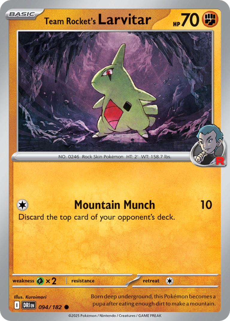 Team Rocket’s Larvitar