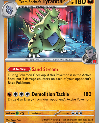 Team Rocket’s Tyranitar