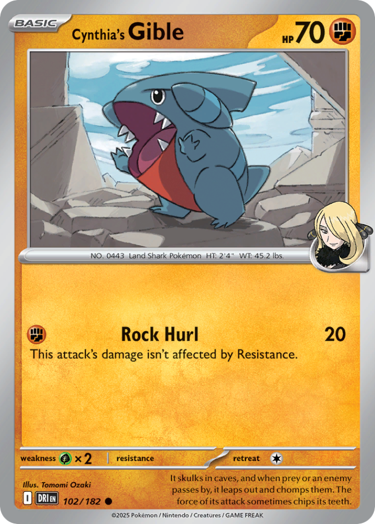 Cynthia’s Gible
