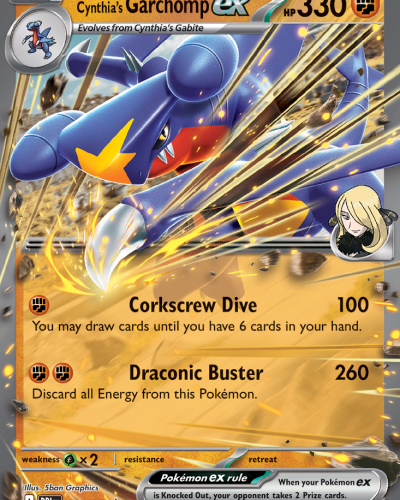 Cynthia’s Garchomp ex