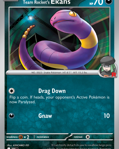 Team Rocket’s Ekans