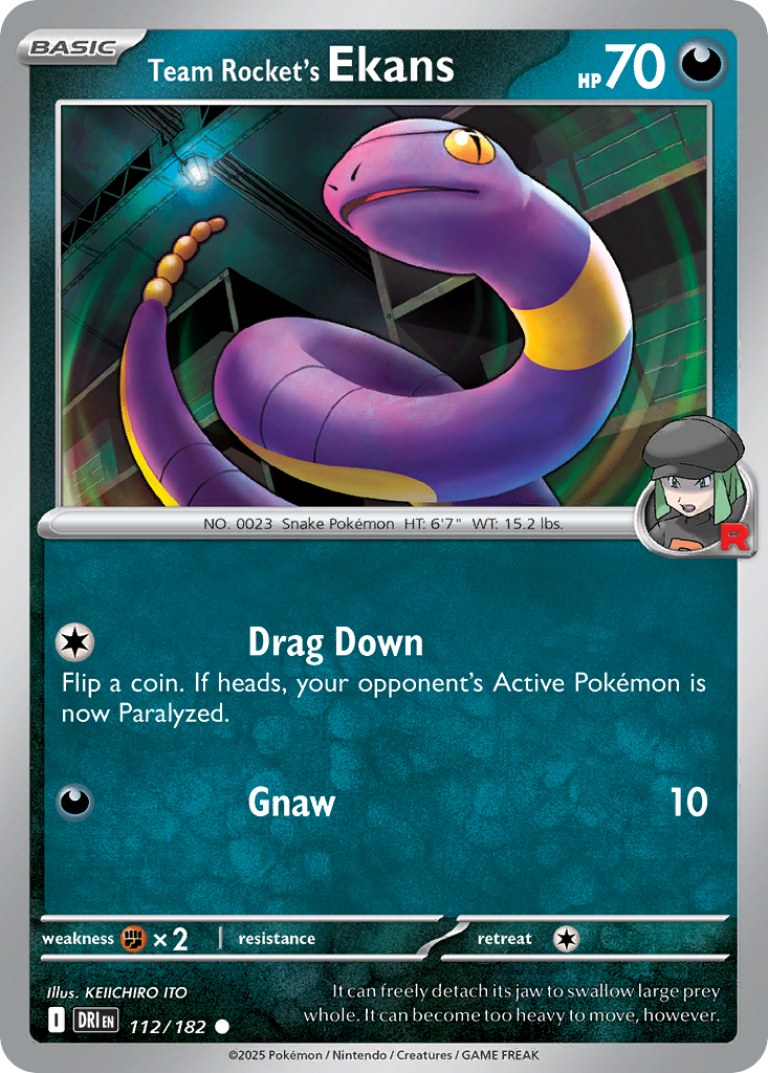 Team Rocket’s Ekans