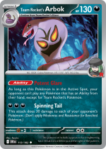 Team Rocket’s Arbok