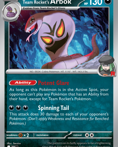 Team Rocket’s Arbok