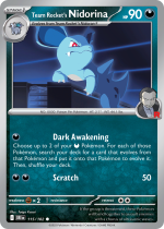 Team Rocket’s Nidorina