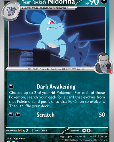 Team Rocket’s Nidorina