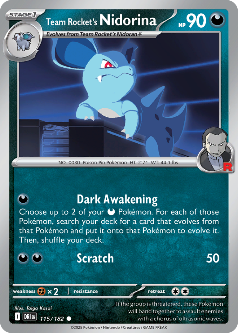 Team Rocket’s Nidorina