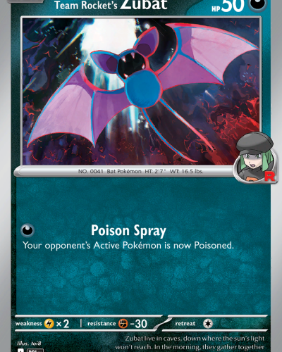 Team Rocket’s Zubat