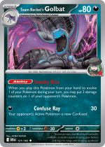 Team Rocket’s Golbat