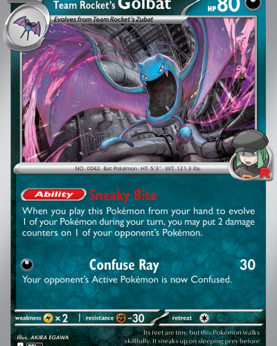 Team Rocket’s Golbat