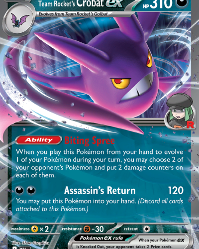 Team Rocket’s Crobat ex