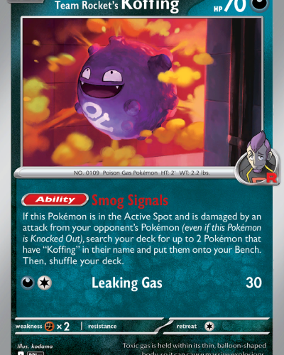 Team Rocket’s Koffing