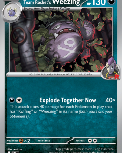 Team Rocket’s Weezing