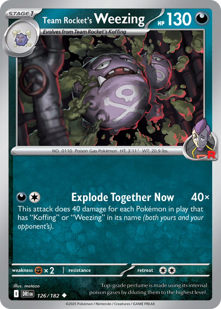Team Rocket’s Weezing