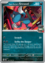 Team Rocket’s Sneasel