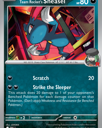 Team Rocket’s Sneasel