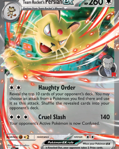 Team Rocket’s Persian ex