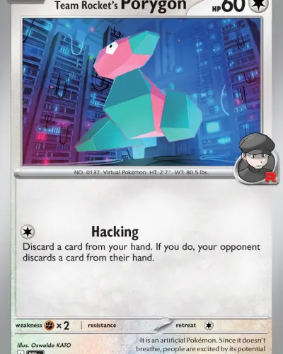 Team Rocket's Porygon
