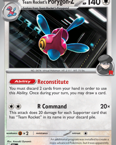 Team Rocket's Porygon-Z