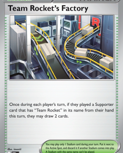 Team Rocket's Factory