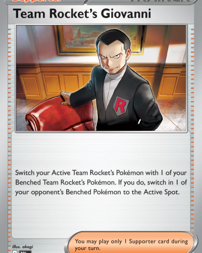 Team Rocket's Giovanni