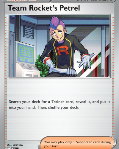 Team Rocket's Petrel
