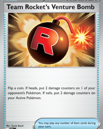 Team Rocket's Venture Bomb