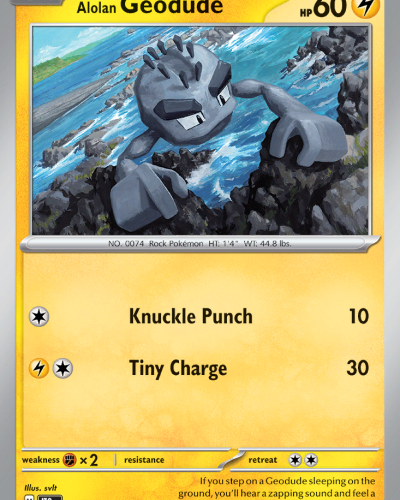 Alolan Geodude