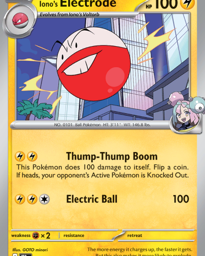 Iono’s Electrode