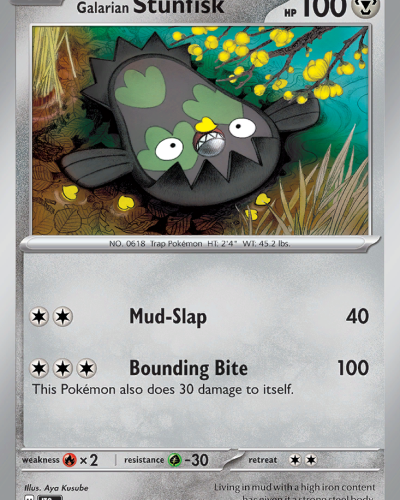 Galarian Stunfisk