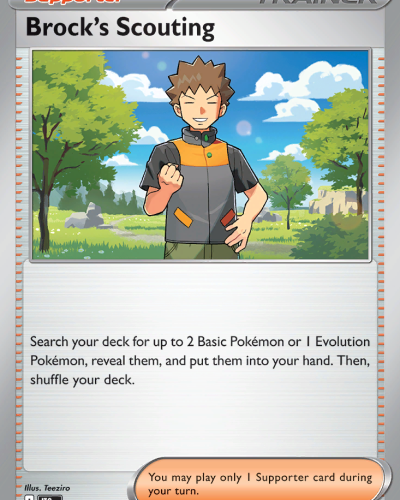 Brock's Scouting