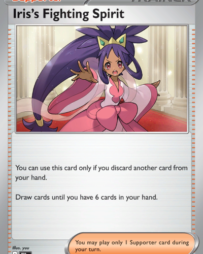 Iris's Fighting Spirit