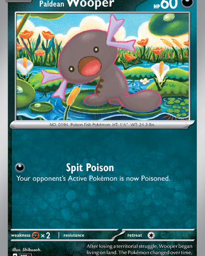 Paldean Wooper