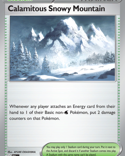 Calamitous Snowy Mountain