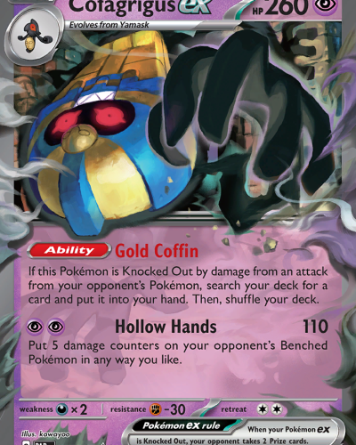 Cofagrigus ex