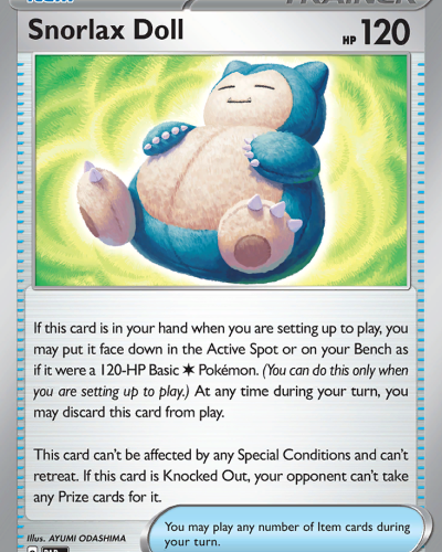 Snorlax Doll