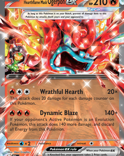 Hearthflame Mask Ogerpon ex
