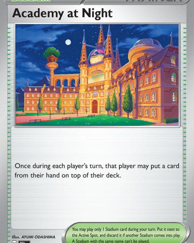 Academy at Night