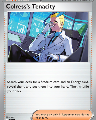 Colress’s Tenacity