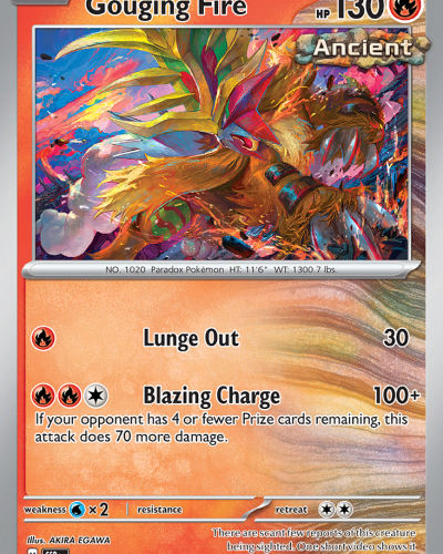 Gouging Fire