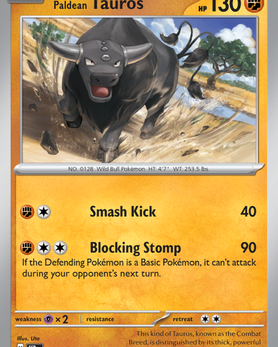 Paldean Tauros