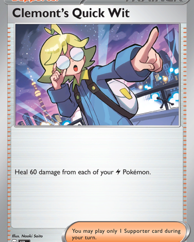 Clemont’s Quick Wit