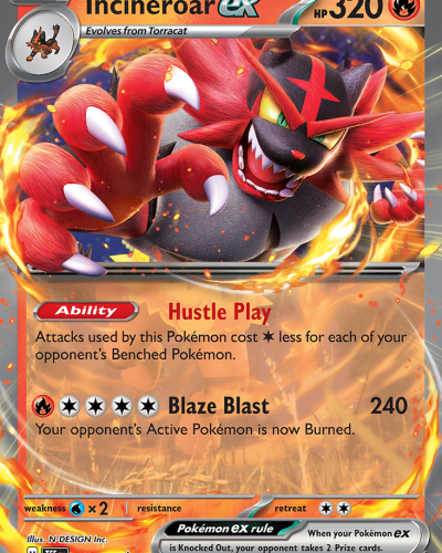 Incineroar ex