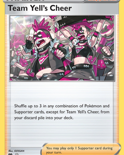 Team Yell's Cheer